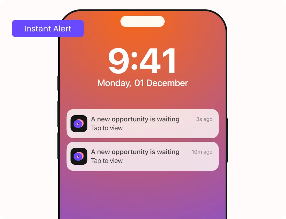 a new task is waiting for you